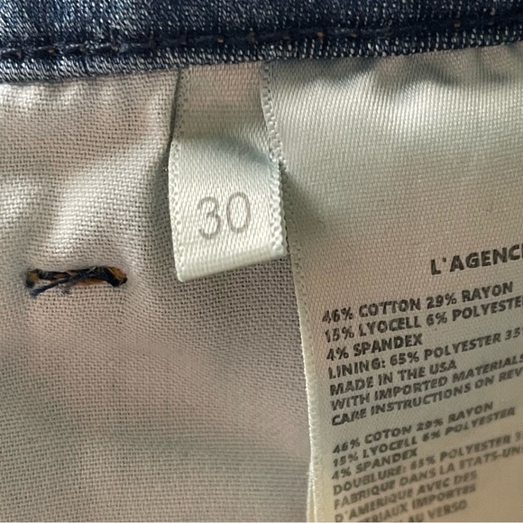 L’Agence Margot Skinny Jean size 30 GUC - Picture 11 of 14